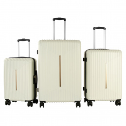 Set de valize de călătorie Aga Travel MR4666 Bej