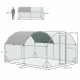 Aga Țarc cu prelată pentru găini 2,8x3,8x1,97 m