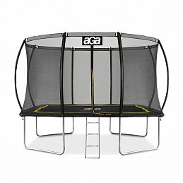 Aga Trambulină dreptunghiulară 244x335 cm Negru/Galben 6SAF044 - CALITATEA a II-a