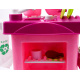 Aga4Kids Bucătărie din plastic KITCHEN 008-82 Roz