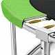 Aga SPORT PRO Trambulină 430 cm Verde deschis + plasă de protecție + scară + buzunar pentru încălțăminte