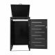 Aga Adăpost pentru pubelă 66x80x116 cm Gri