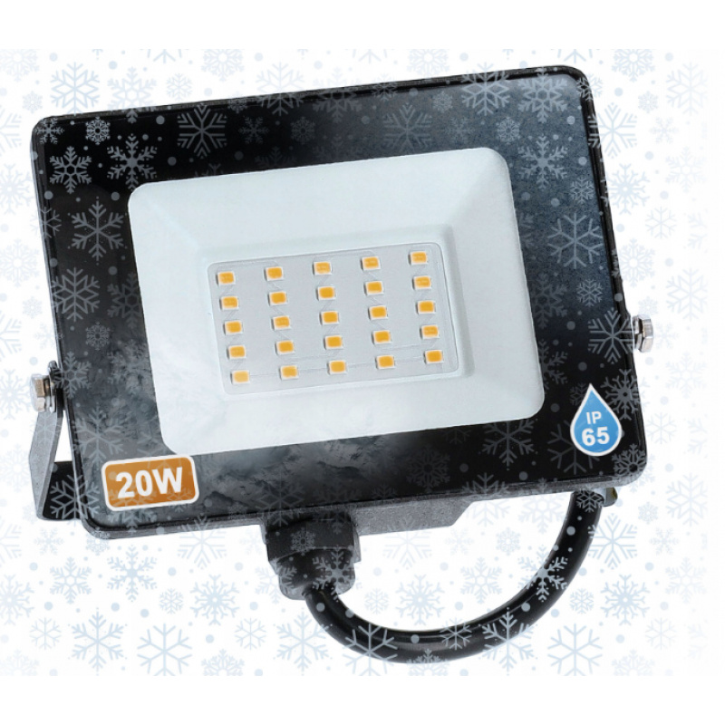 Proiector LED IVO-2 20W - alb rece