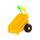 TRAKTOR Vehicul de împins cu remorcă ZA3746 - Galben