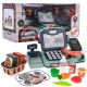 Casă de marcat interactivă pentru copii 3+ Distracție la magazin + scanner + calculator + microfon + cântar + coș + accesorii 24 el.