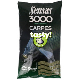 Sensas Amestec pentru nadă 3000 Carp Tasty Garlic 1kg
