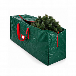 Aga Husă de depozitare pentru bradul de Crăciun 122×38×50 cm Verde