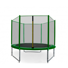 Aga SPORT PRO Trambulină 275 cm Dark Green + plasă de protecție