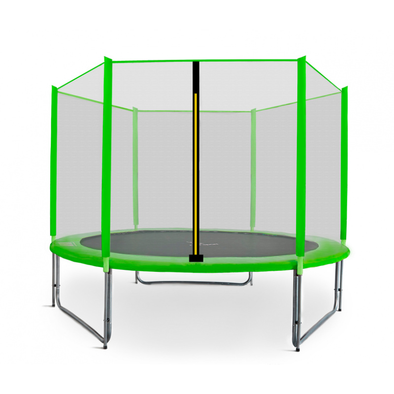 Aga SPORT PRO Trambulină 250 cm Light Green + plasă de protecție