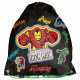 Paso Set școlar cu rucsac cu trei compartimente + sac de spate Iron Man