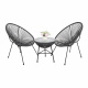 Set mobilier de grădină Aga Gri