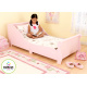 KidKraft Pat pentru copii SLEIGH Roz 160x75 cm