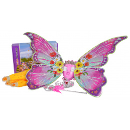 Set Aripi de Fluture + Rochie Galbenă