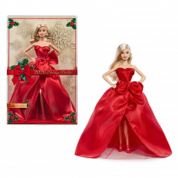 Barbie Signature Păpușă de Crăciun blondă 2026 JJX65
