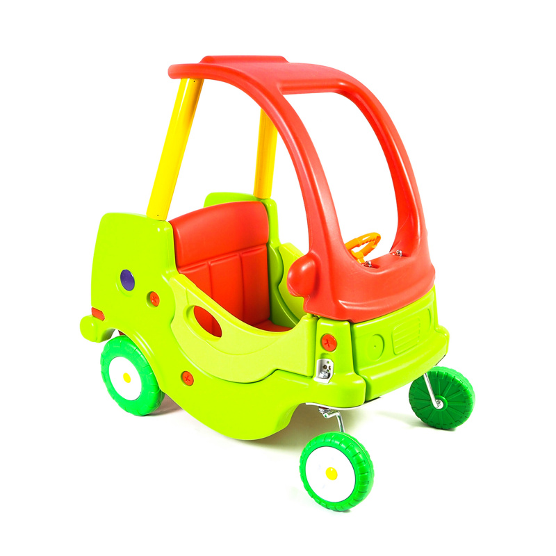 Aga Mașinuță de împins pentru copii DS3902 Verde/Roșu