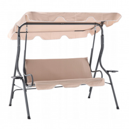 Aga Leagăn de grădină 170x110x153 cm Bej