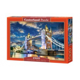 CASTORLAND puzzle 1500 de piese - Tower Bridge, Londra, Anglia
