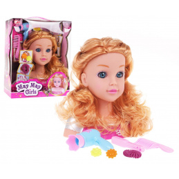 Cap Blond pentru Stilizare + Accesorii