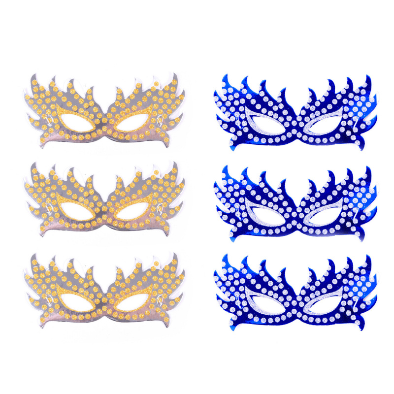 Aga4Kids Măști pentru copii DS941SBLU 6 buc.