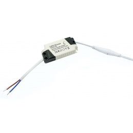 Panou LED ECOplanet - pătrat aplicat - negru - 24W - 230V - 1900Lm - alb neutru