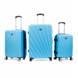 Set de valize de călătorie Aga Travel MR4653 Albastru