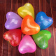 Aga4Kids Balon din latex Inimă cu LED-uri mix de culori 25 cm