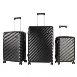 Set de valize de călătorie Aga Travel MR4672 Negru