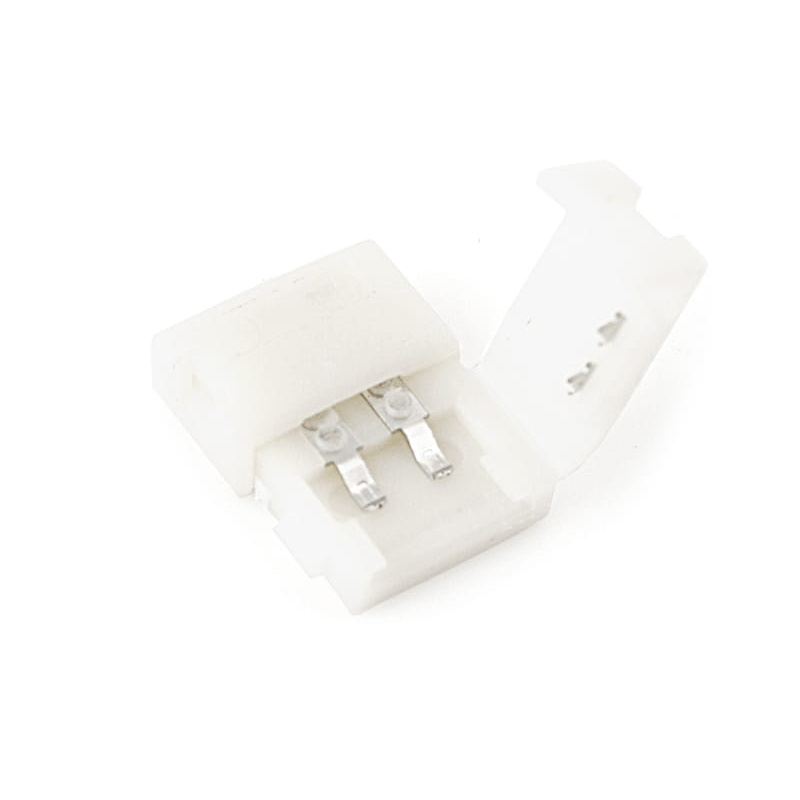 Conector pentru benzi LED Clip clip 8mm 2 pini