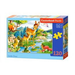 Puzzle 120 buc. Little Deer universal