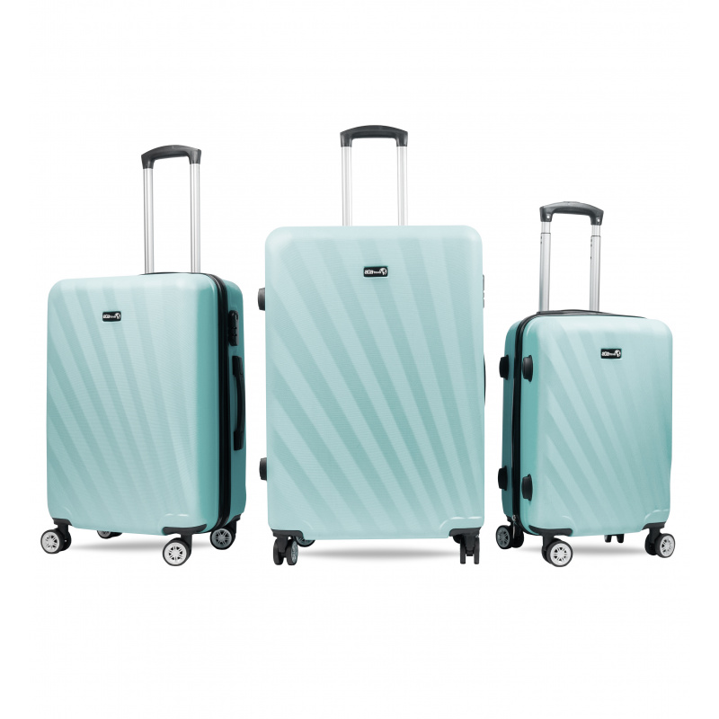 Set de valize de călătorie Aga Travel MR4653 Turcoaz