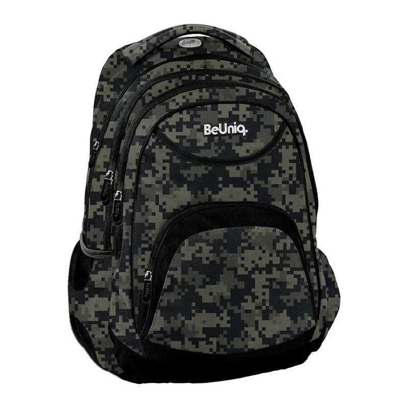 Rucsac școlar Paso BeUniq Camo