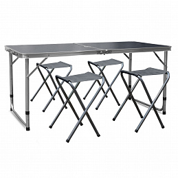 Aga Set pliabil de camping Gri 6DAZ580 - CALITATEA a II-a