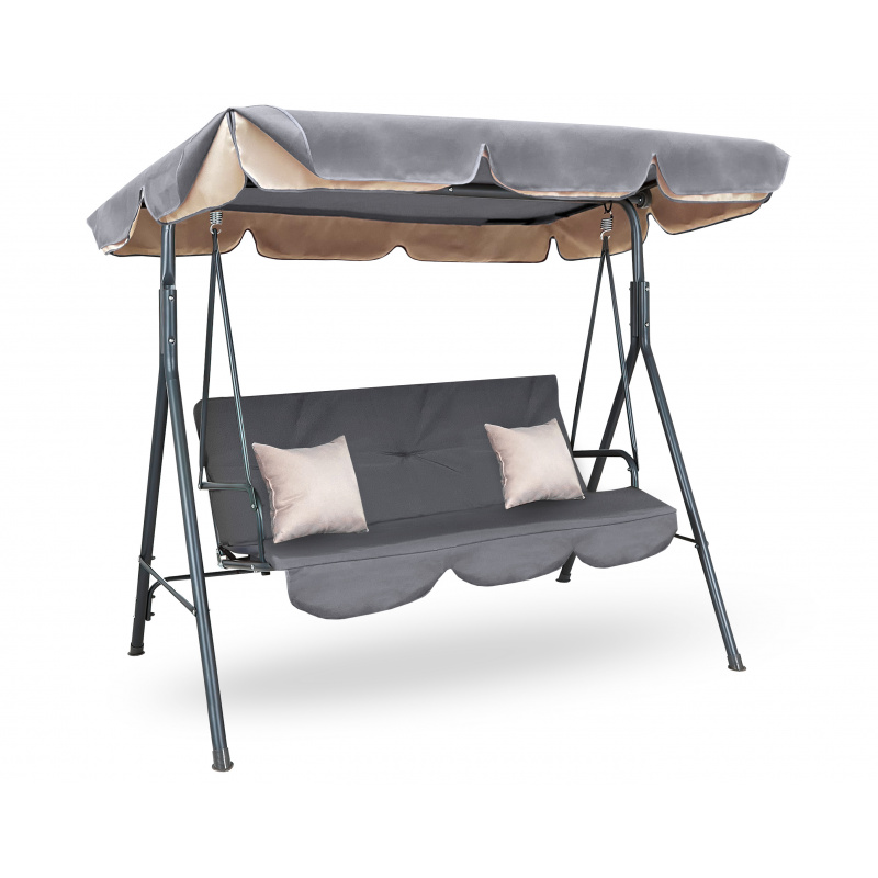 Aga Leagăn de grădină Majka Gri închis