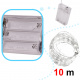 Aga LED Decorativ Fir 10m 100LED Alb Rece