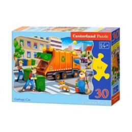 Puzzle 30 buc. Garbage Car universal