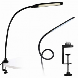 Lampă de birou LED neagră Lampă de birou LED neagră