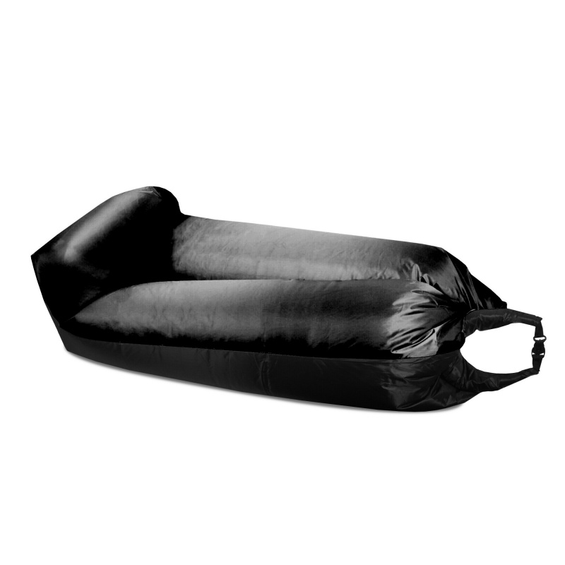 Aga Sac gonflabil LAZY BAG 230x70 cm Negru/Negru