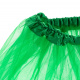 Fustă tutu din tulle costum verde