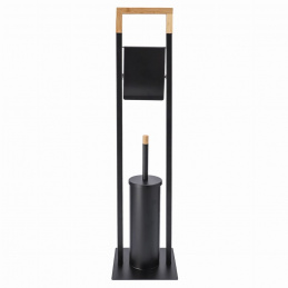 Suport hârtie igienică baie metal BAMBUS