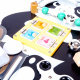 Aga4Kids tablă din lemn Montessori Panda