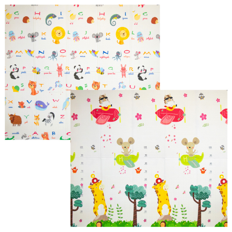 Aga4Kids Covoraș pliabil din spumă pentru copii 200x180 cm DS3013
