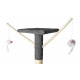 Arbore pentru pisici gri 138 cm