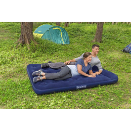 Saltea din Velur cu Pompă 191/137/28cm BESTWAY