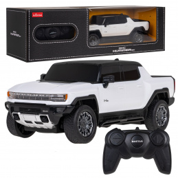 GMC Hummer EV alb RASTAR model 1:26 Mașină telecomandată + Telecomandă 2,4 GHz