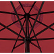 Linder Exclusiv Umbrelă de soare 400 cm Burgundy