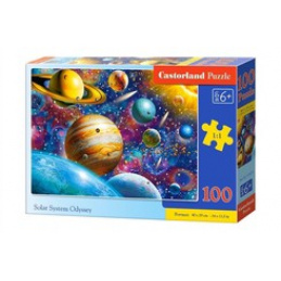 Puzzle 100 buc. Odiseea Sistemului Solar universal