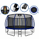 Aga SPORT EXCLUSIVE Trambulină 500 cm Albastru închis + plasă de protecție + scară