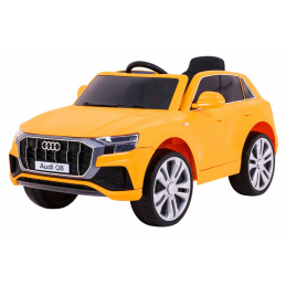 Audi Q8 Lift, SUV pe acumulator pentru copii Galben + Telecomandă
