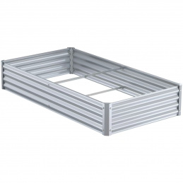 Aga Strat ridicat 180x90x60 cm oțel galvanizat