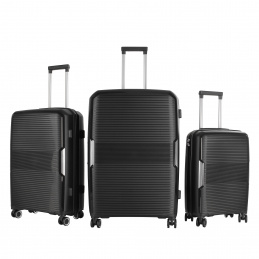 Set de valize de călătorie Aga Travel MR4682 Negru
